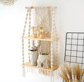 Macrame Wall Hanging Shelf Cotton Cream